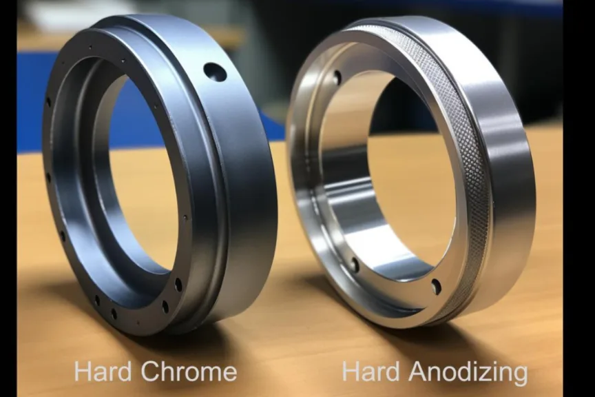 Hard Chrome vs Hard Anodizing