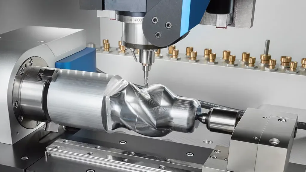 เครื่องกัดซีเอ็นซี 10 4 Axis CNC Milling Services