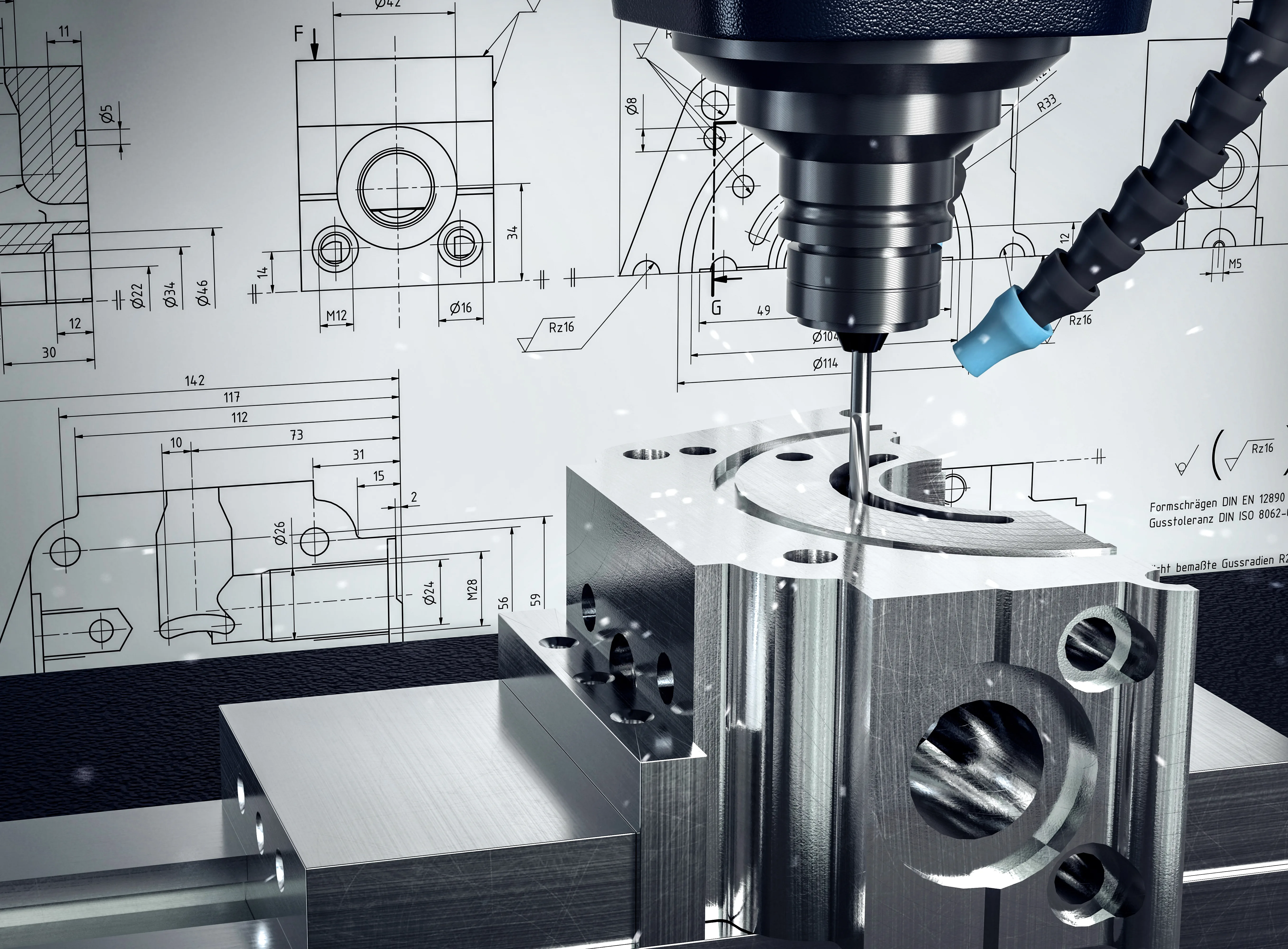 เครื่องกัดซีเอ็นซี 12 CNC Milling Services